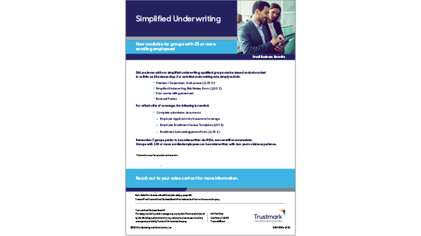 Simplified Underwriting